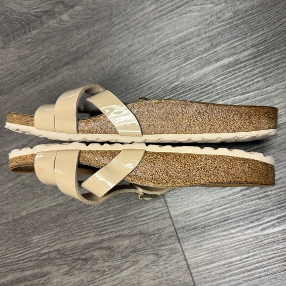 Birkenstock Nude Double Strap Sandals - Picture 3 of 5